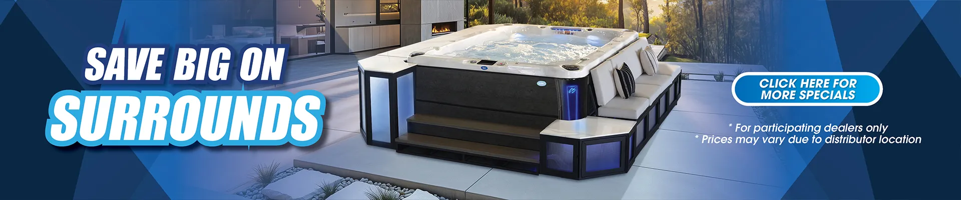 Calspas hot tub being used in a family setting - Owosso