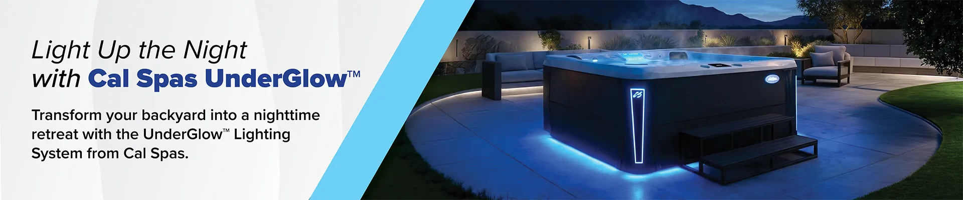 Calspas hot tub being used in a family setting - Owosso