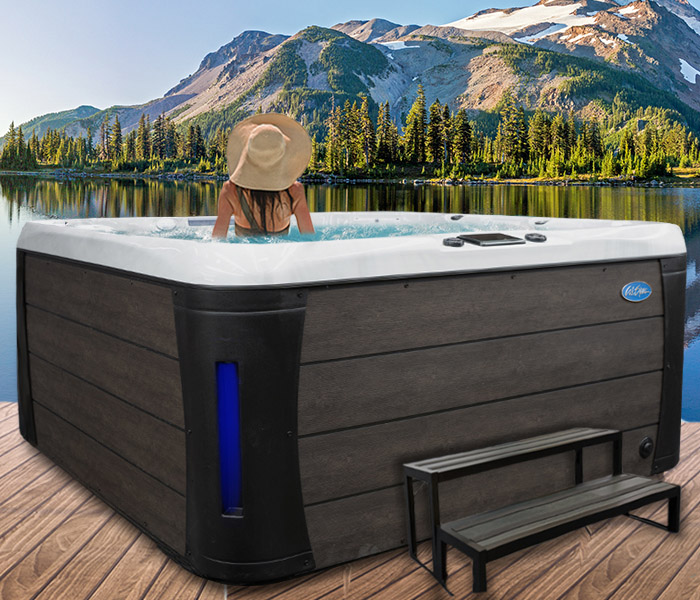 Calspas hot tub being used in a family setting - hot tubs spas for sale Owosso